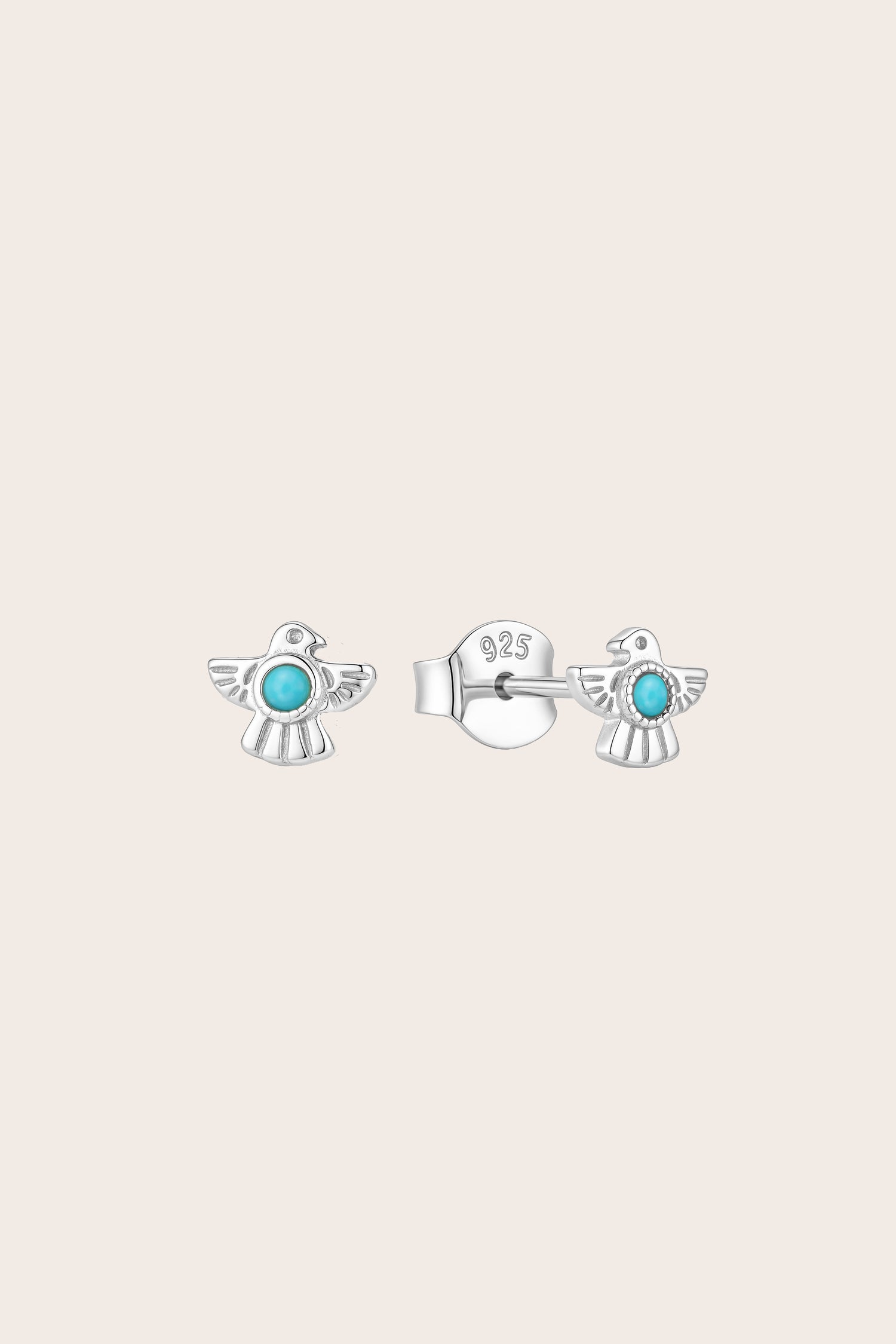 Thunderbird Studs - Silver