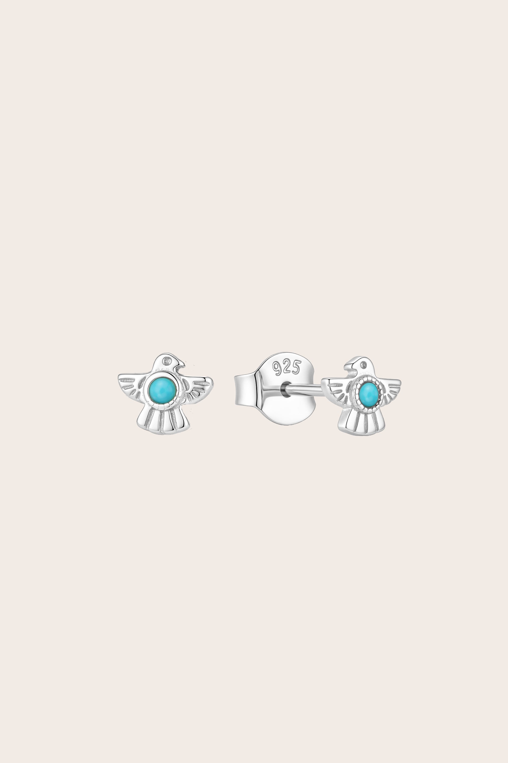 Thunderbird Studs - Silver