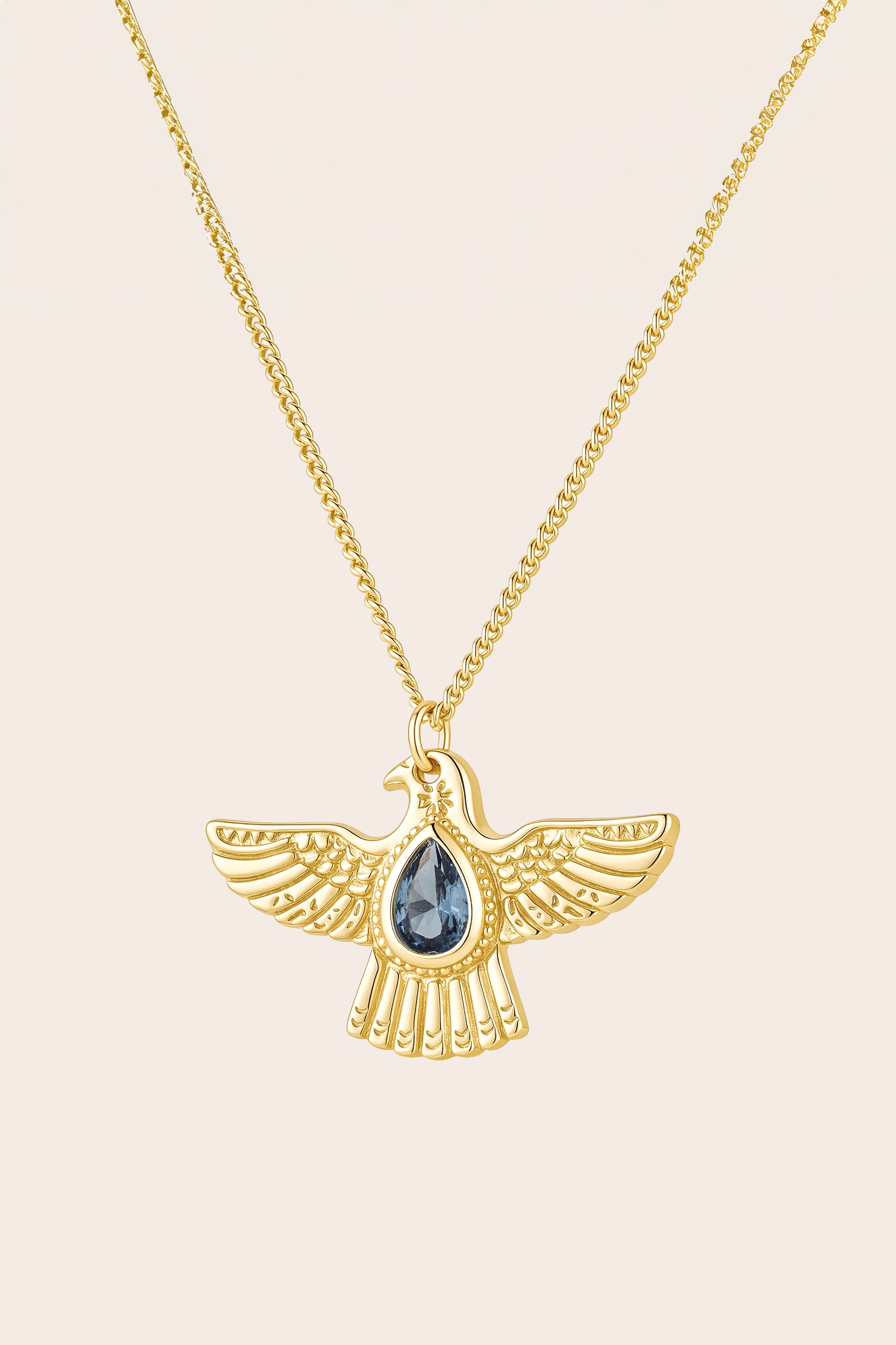 Thunderbird Necklace - Gold