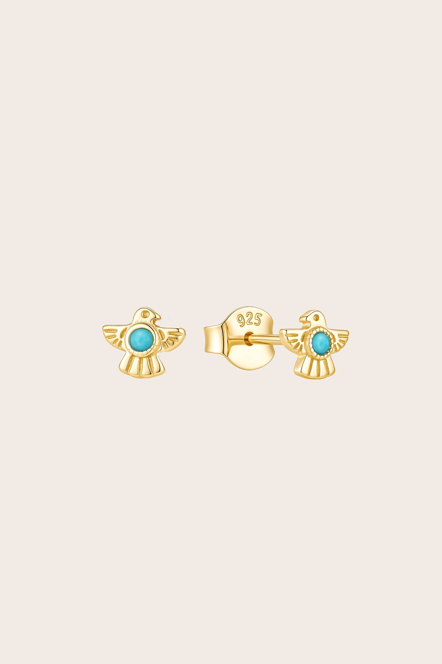 Thunderbird Studs - Gold