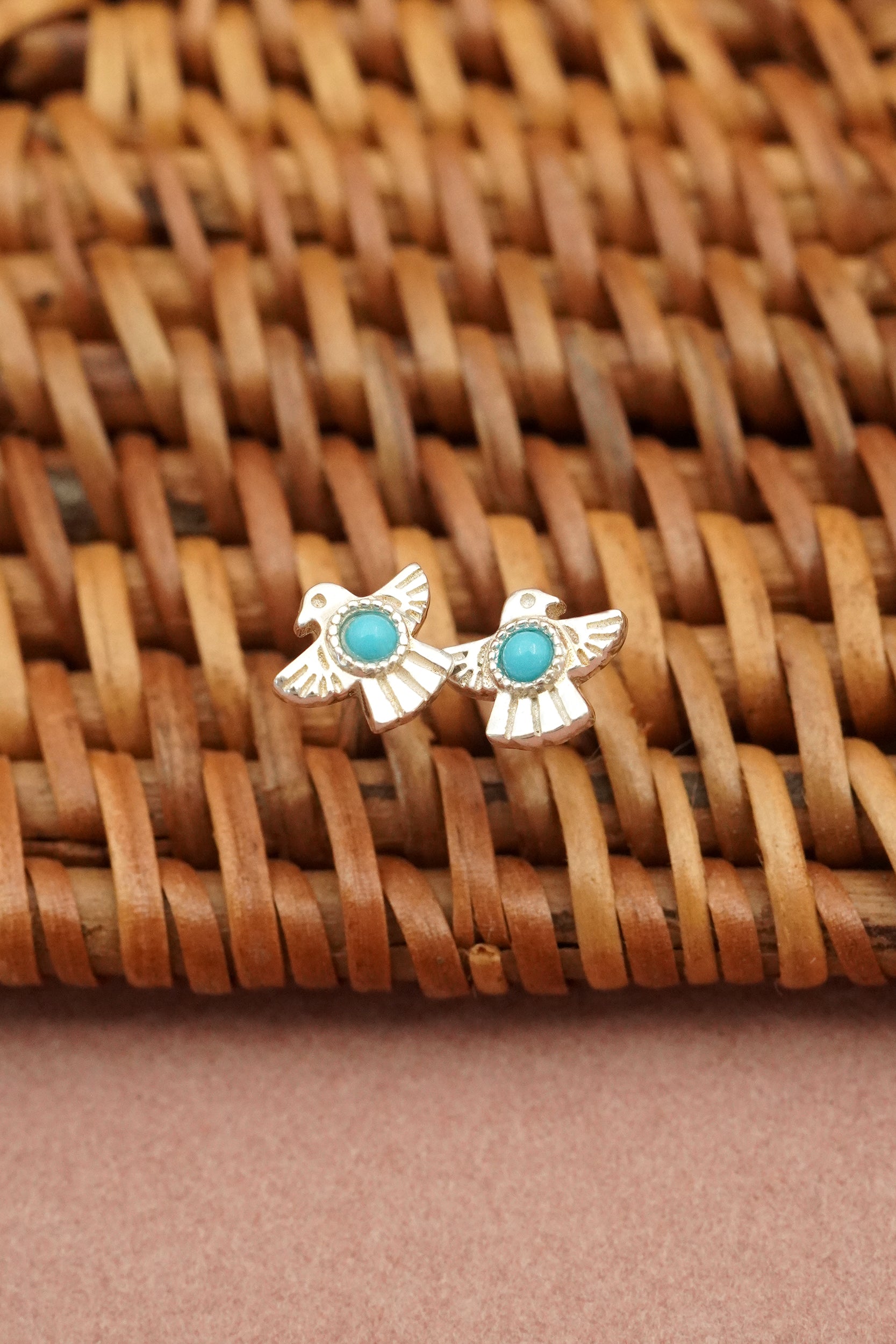 Thunderbird Studs - Silver