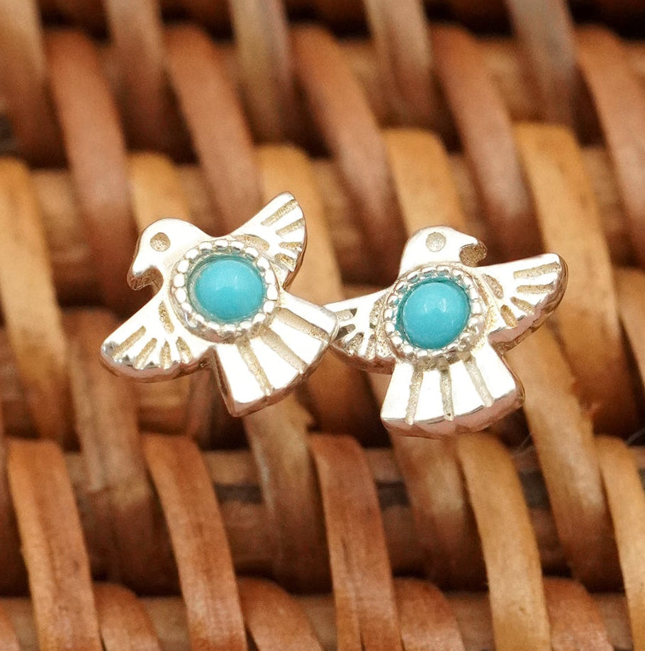 Thunderbird Studs - Silver