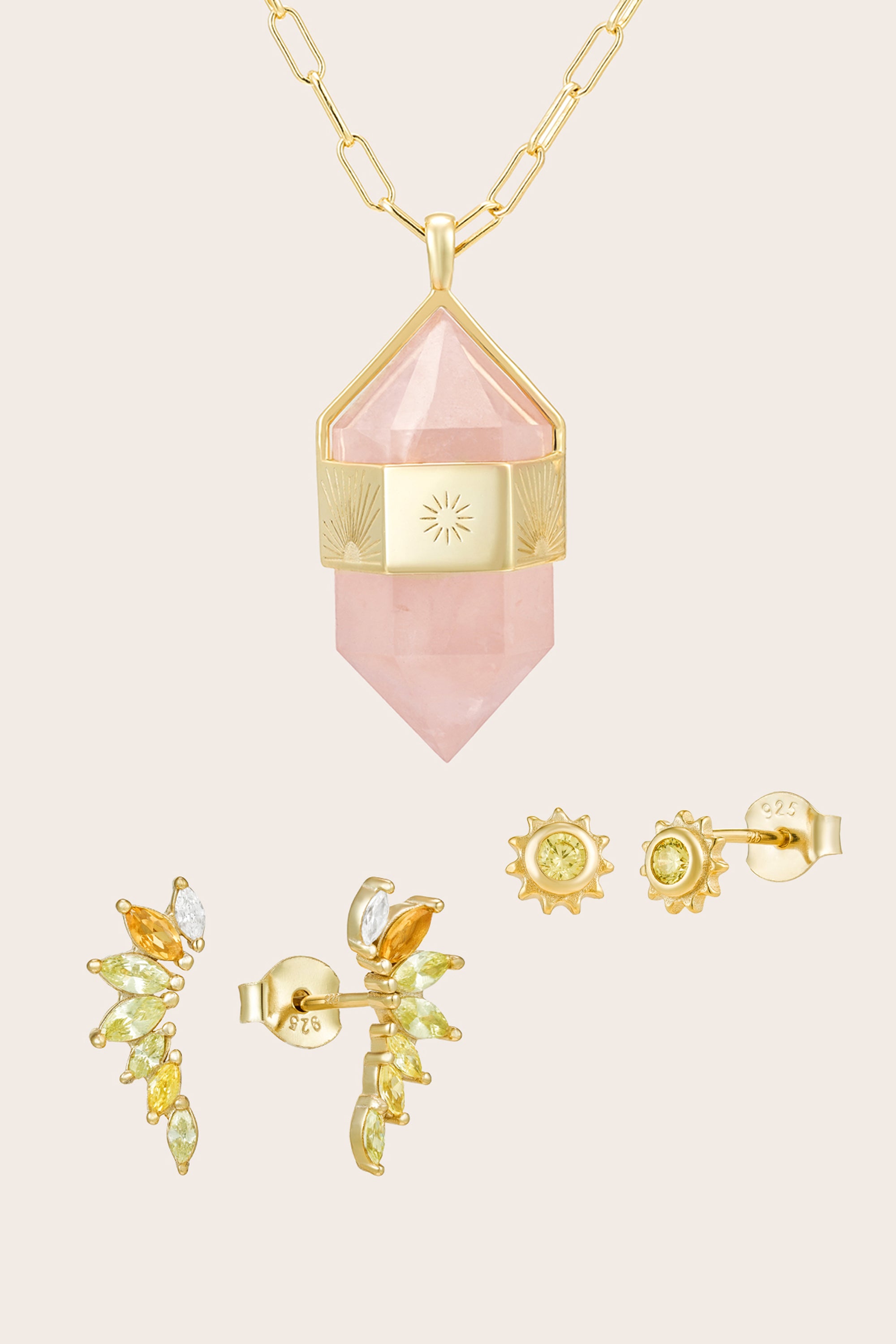 Shine Brightly Gift Set - Gold