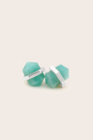 Balance Intention Studs - Silver