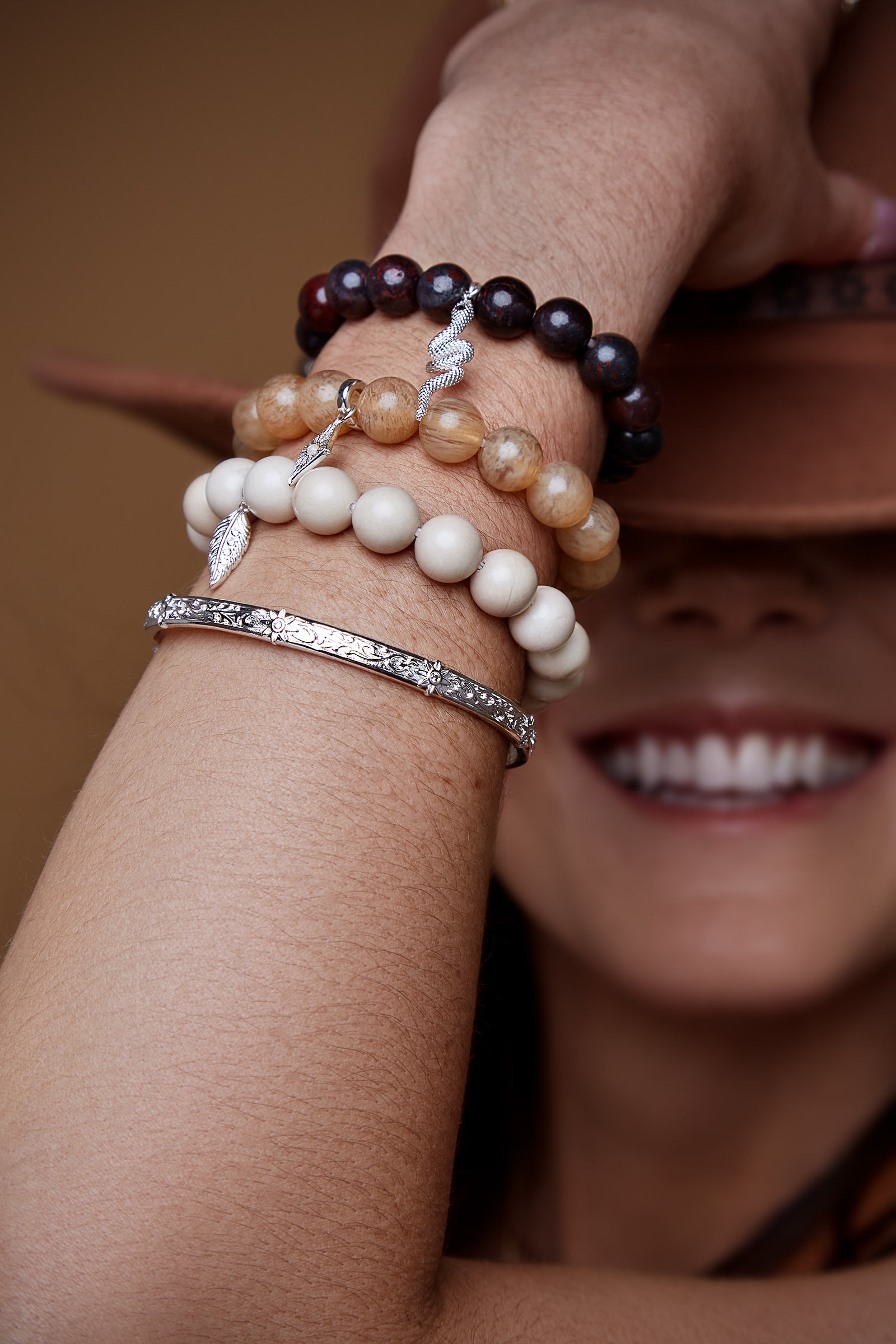 Trust The Path Bracelet - Silver