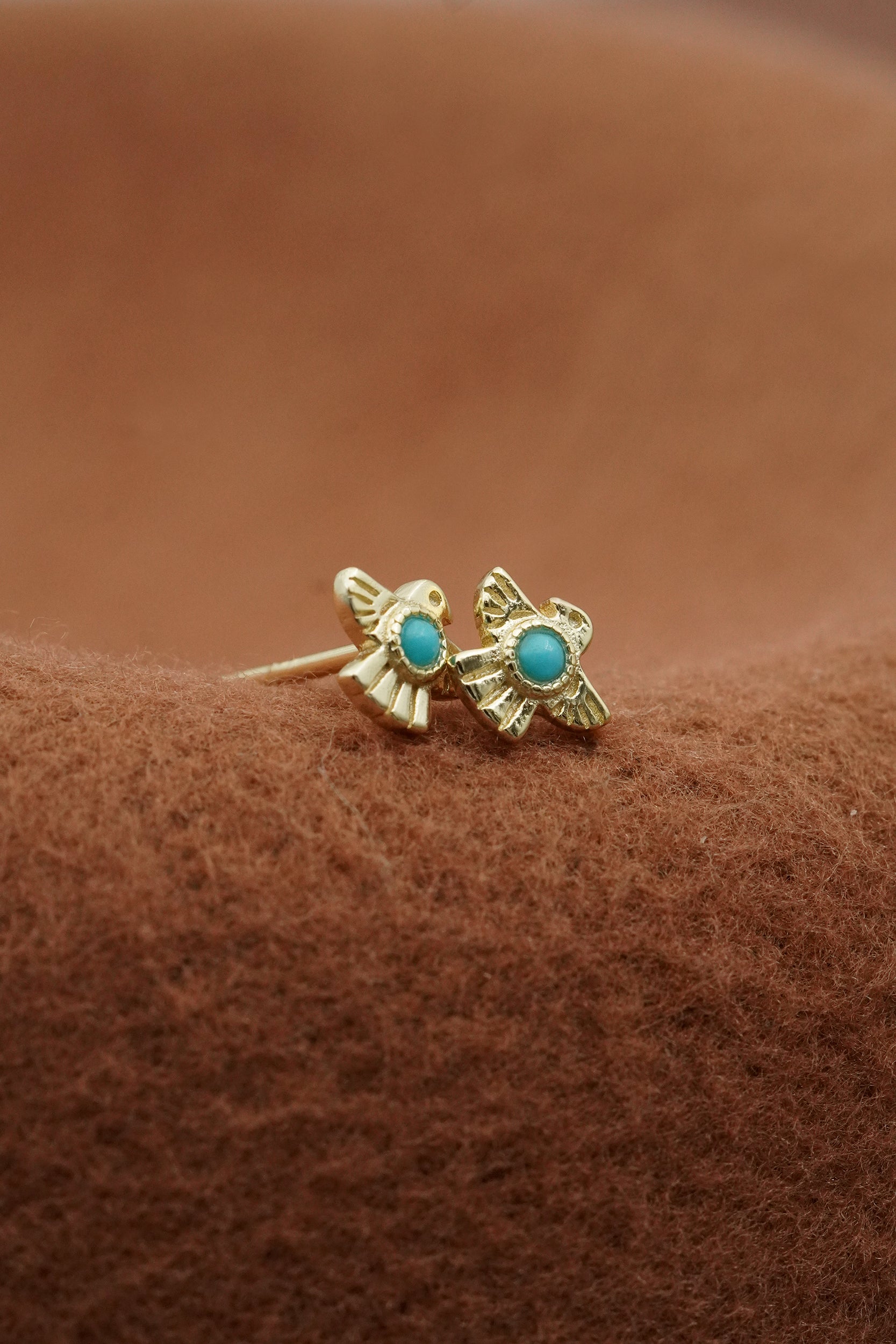 Thunderbird Studs - Gold