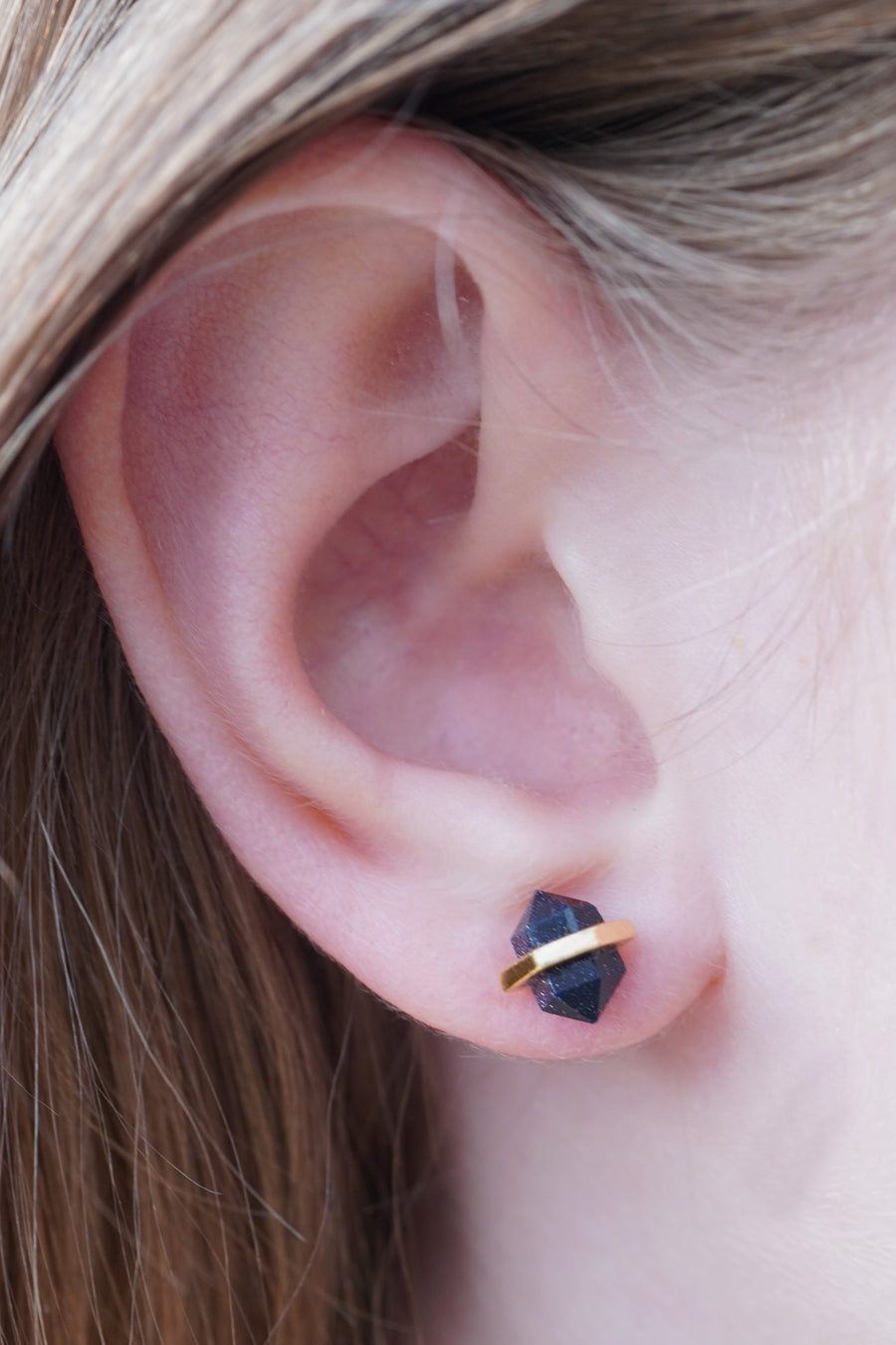 Protection Intention Studs - Gold