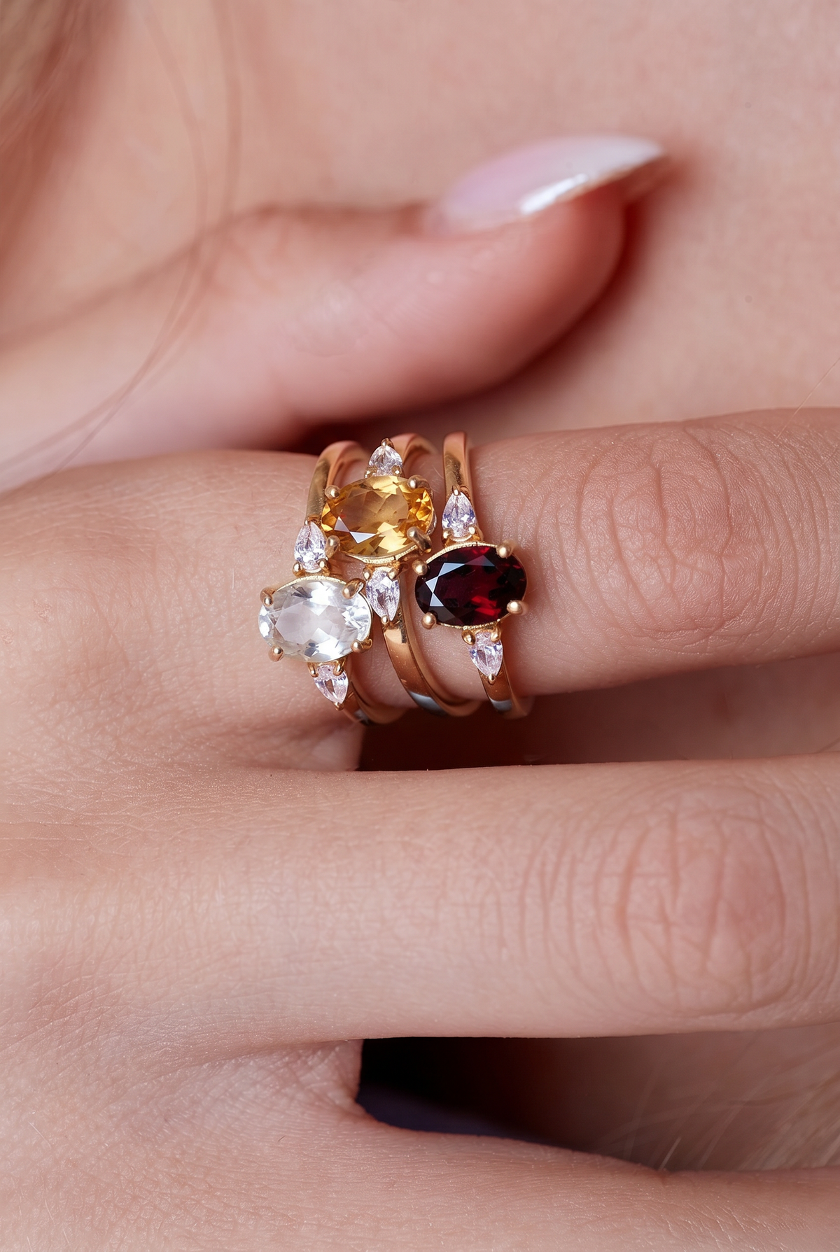 November Birthstone Ring - Gold