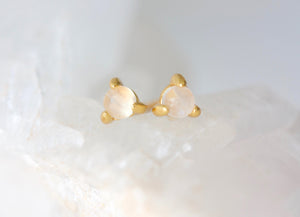 Guardian Angel Studs - Gold