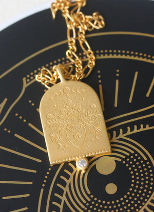 Aquarius_Zodiac_birthday_Gift_necklace_Jewellery_Luna_Sun_Moon