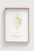 Aries Star Sign Gold Zodiac Art Print NZ