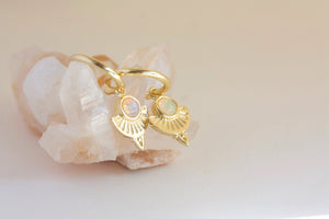 Be The Light Earrings - Gold