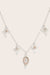 Be The Light Droplet Necklace - Silver