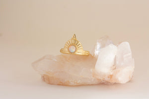 Be The Light Ring - Gold