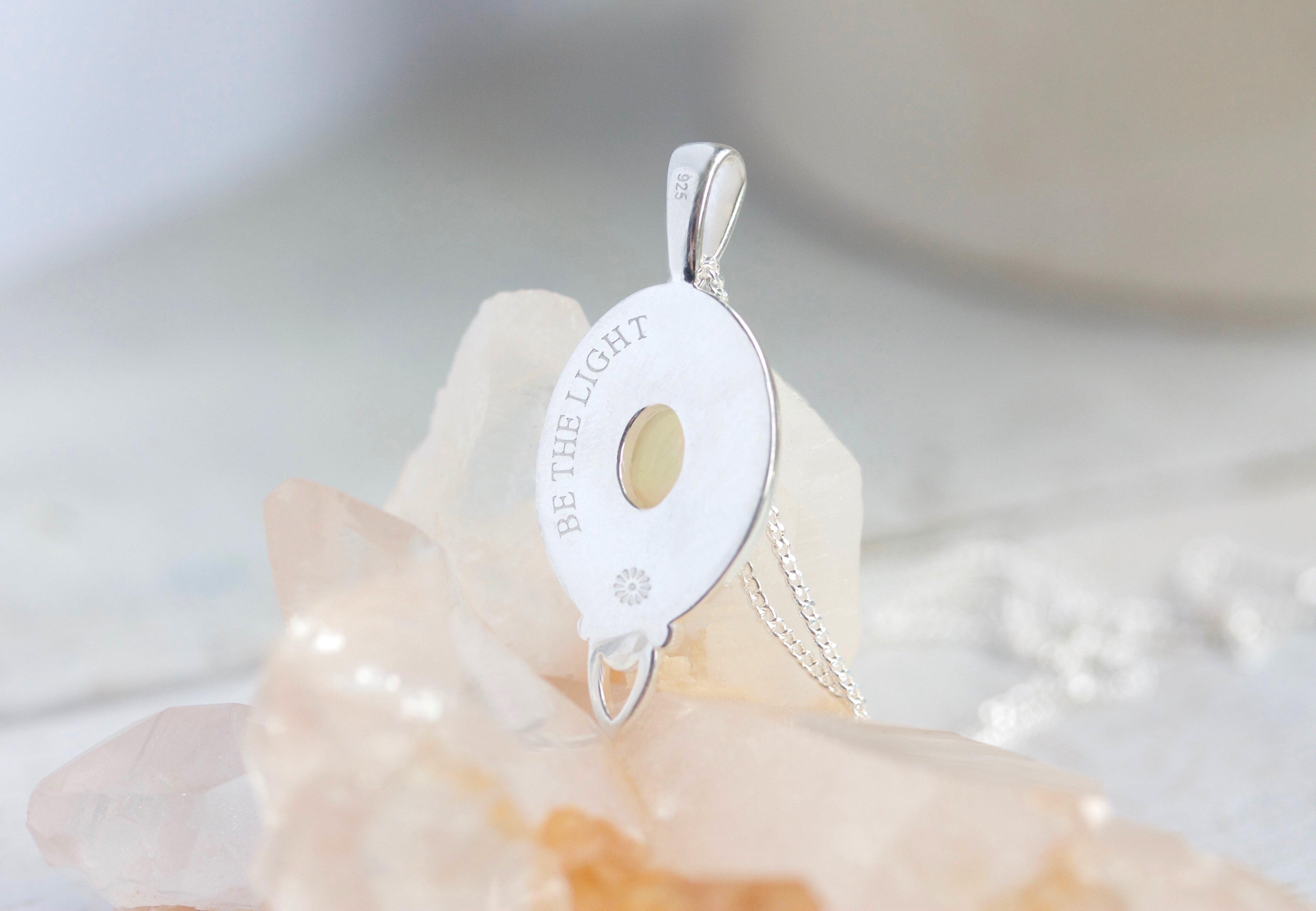 Be the light necklace sale