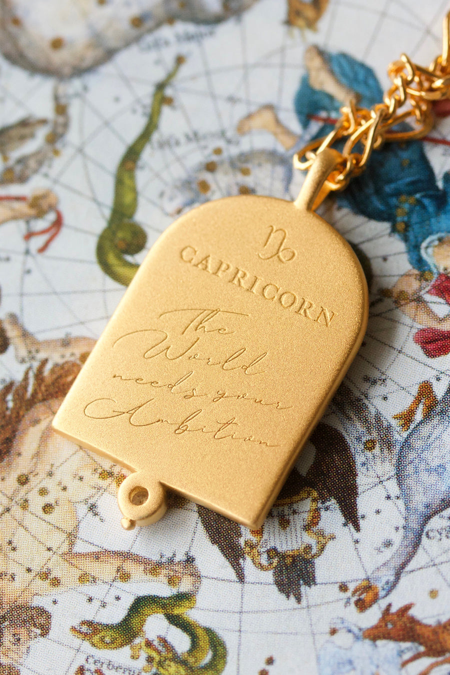 Capricorn Zodiac Astrology Necklace Jewellery Gold NZ