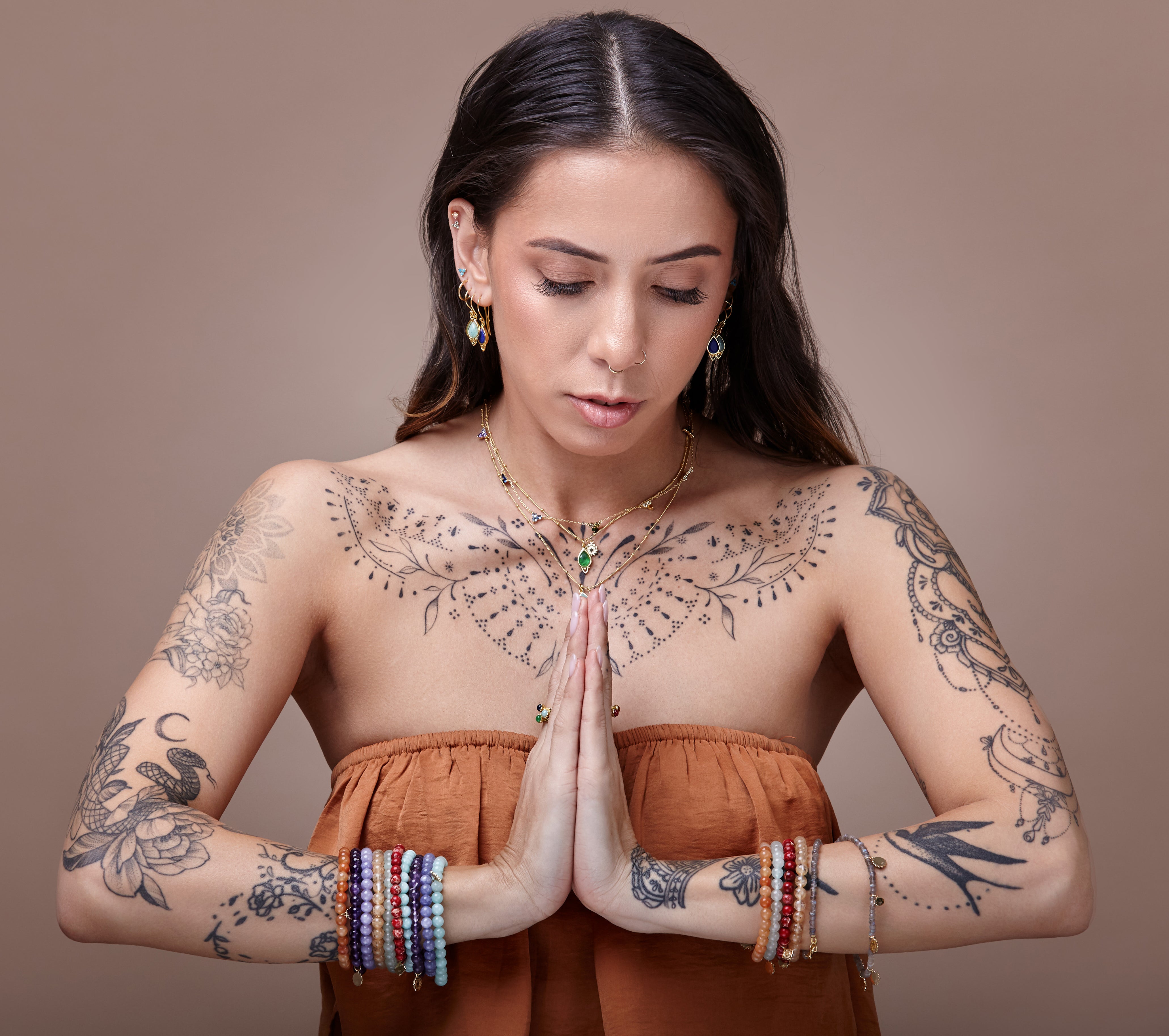 Throat Chakra Spiritual Yoga Crystal Jewellery NZ