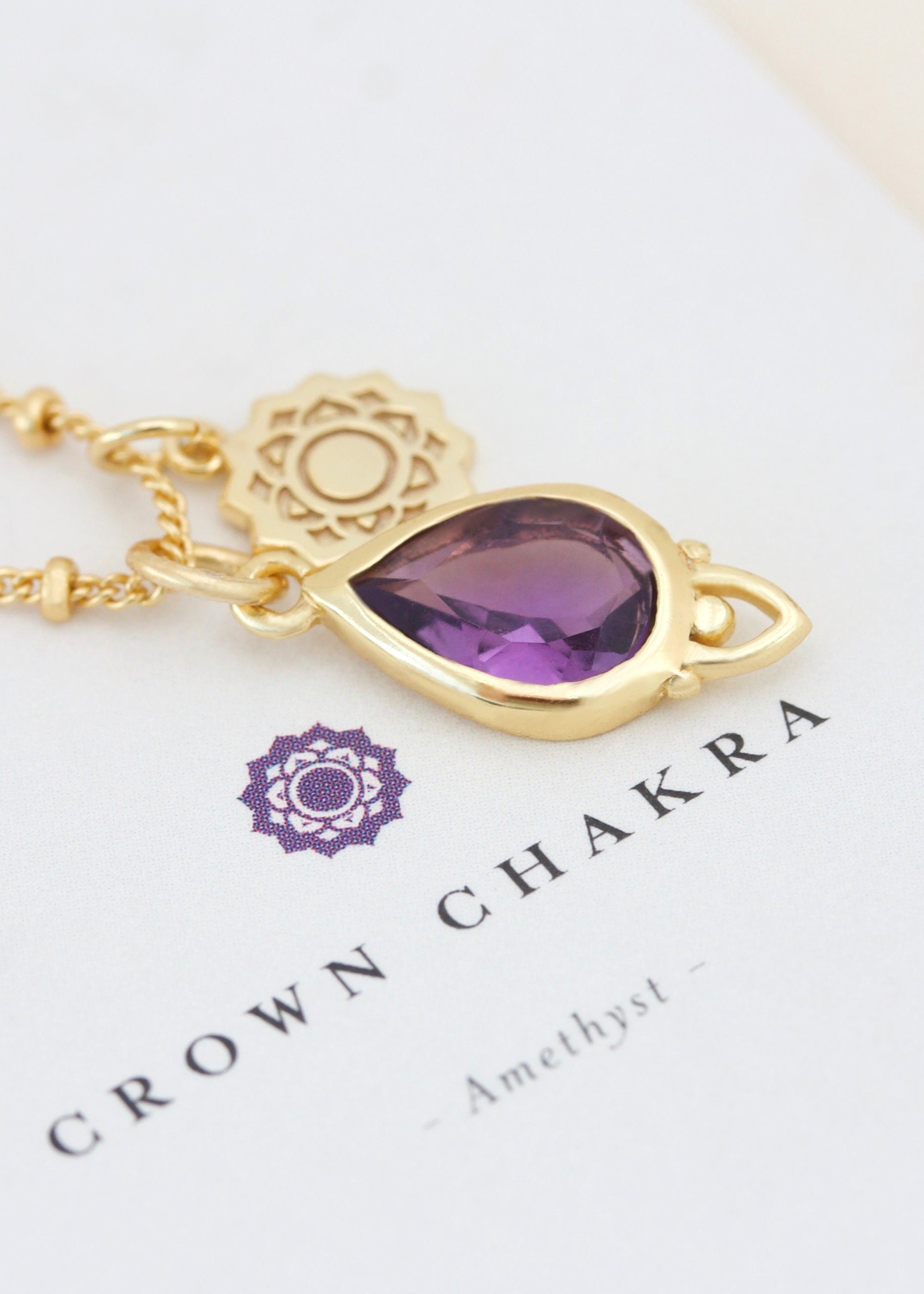 Crown Chakra Spiritual Gemstones Jewellery Mindfull NZ