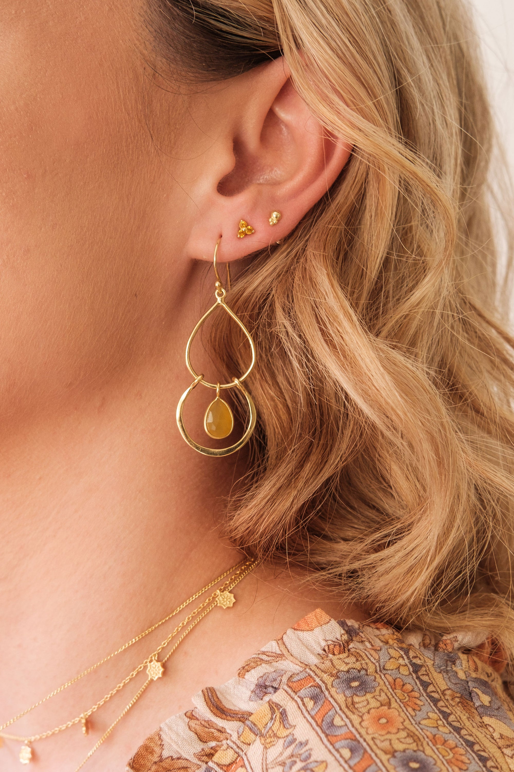Nomad Studs - Gold