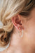 Large Silver Hoop Earrings