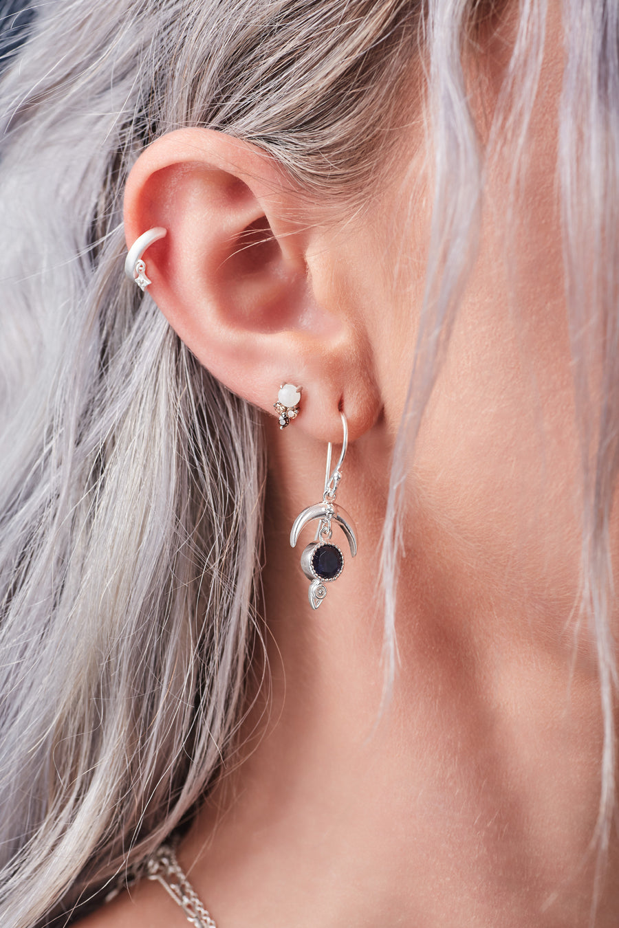 Dare To Dream Earrings Silver Cloud Nine Jewels