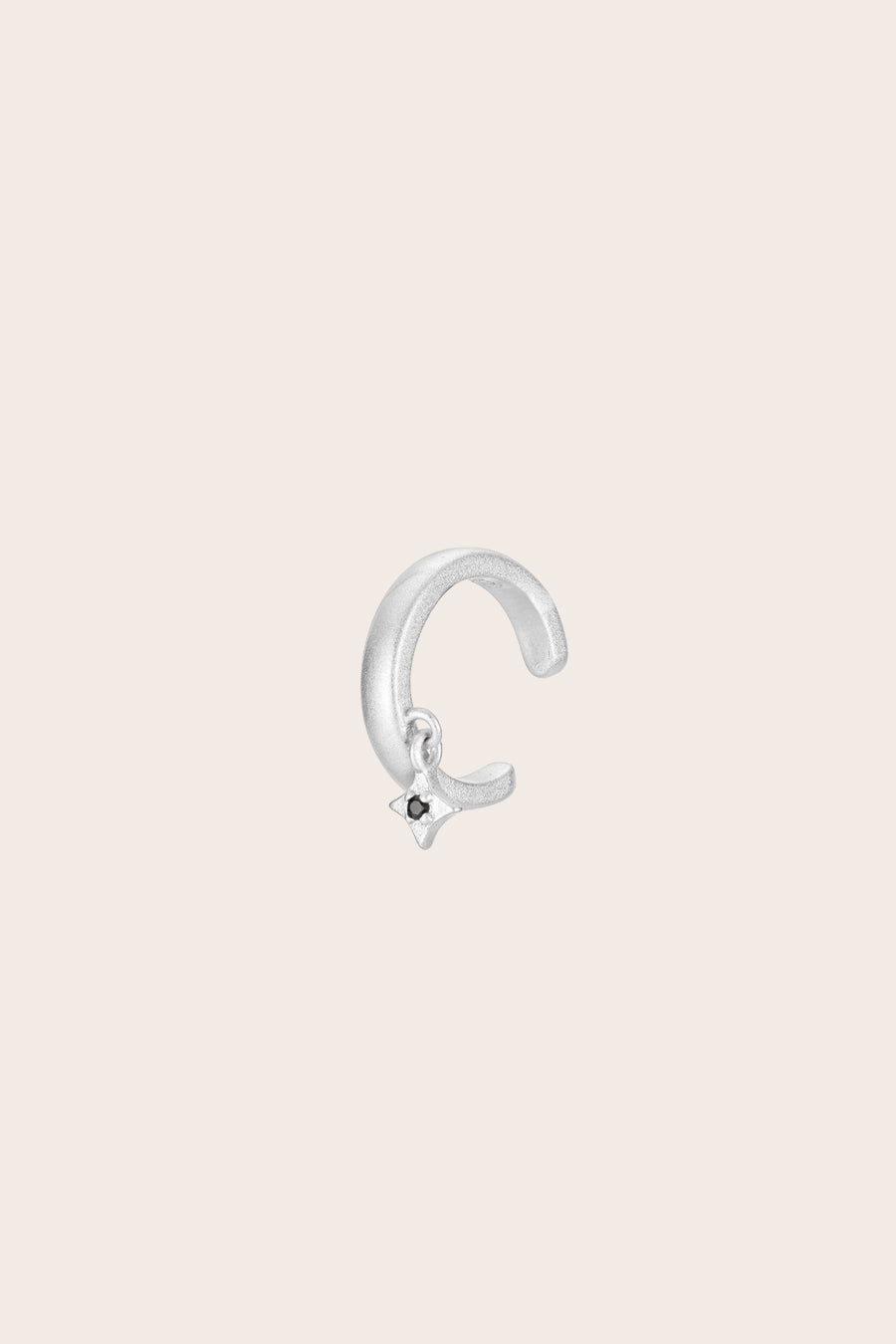 Lucky Star Ear Cuff - Silver