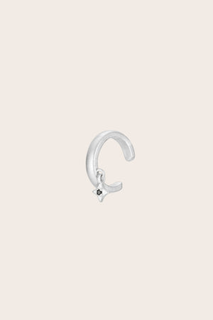 Lucky Star Ear Cuff - Silver