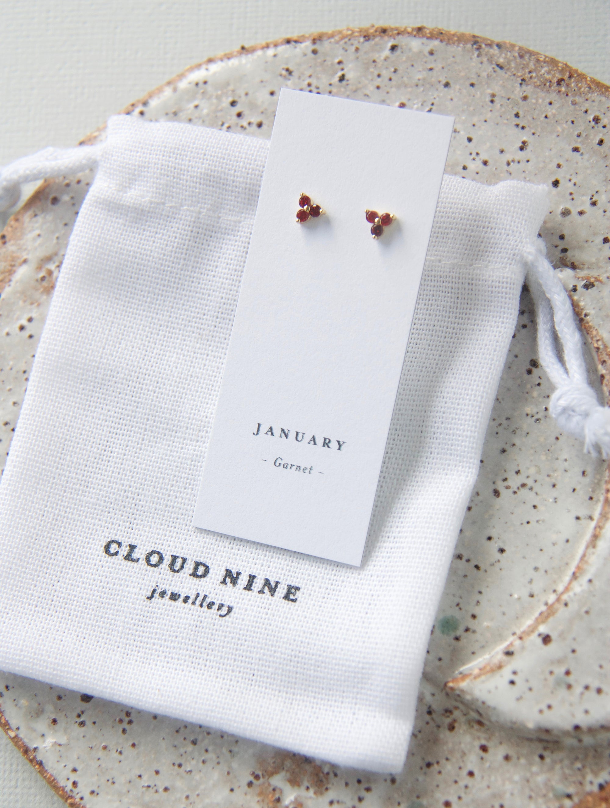 January Birthstone Jewellery Garnet NZ