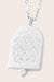 Gemini Star Sign Zodiac Necklace in Silver. Jewellery NZ