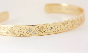 Universe Cuff - Gold