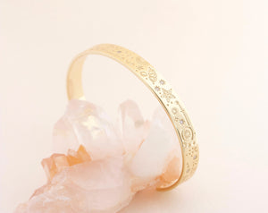 Universe Cuff - Gold