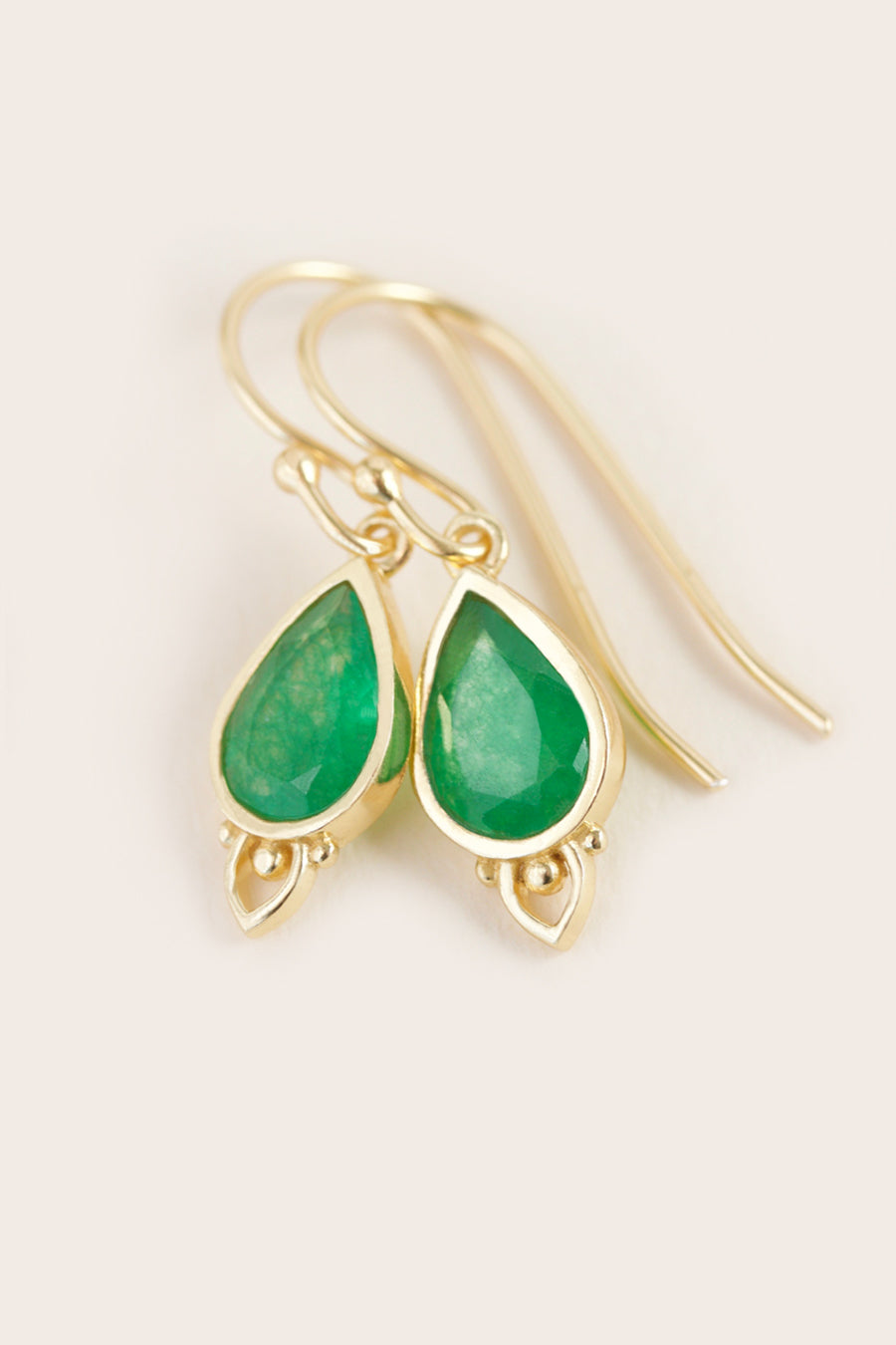 Green Heart Chakra Crystal Gemstone Earrings Jewellery NZ