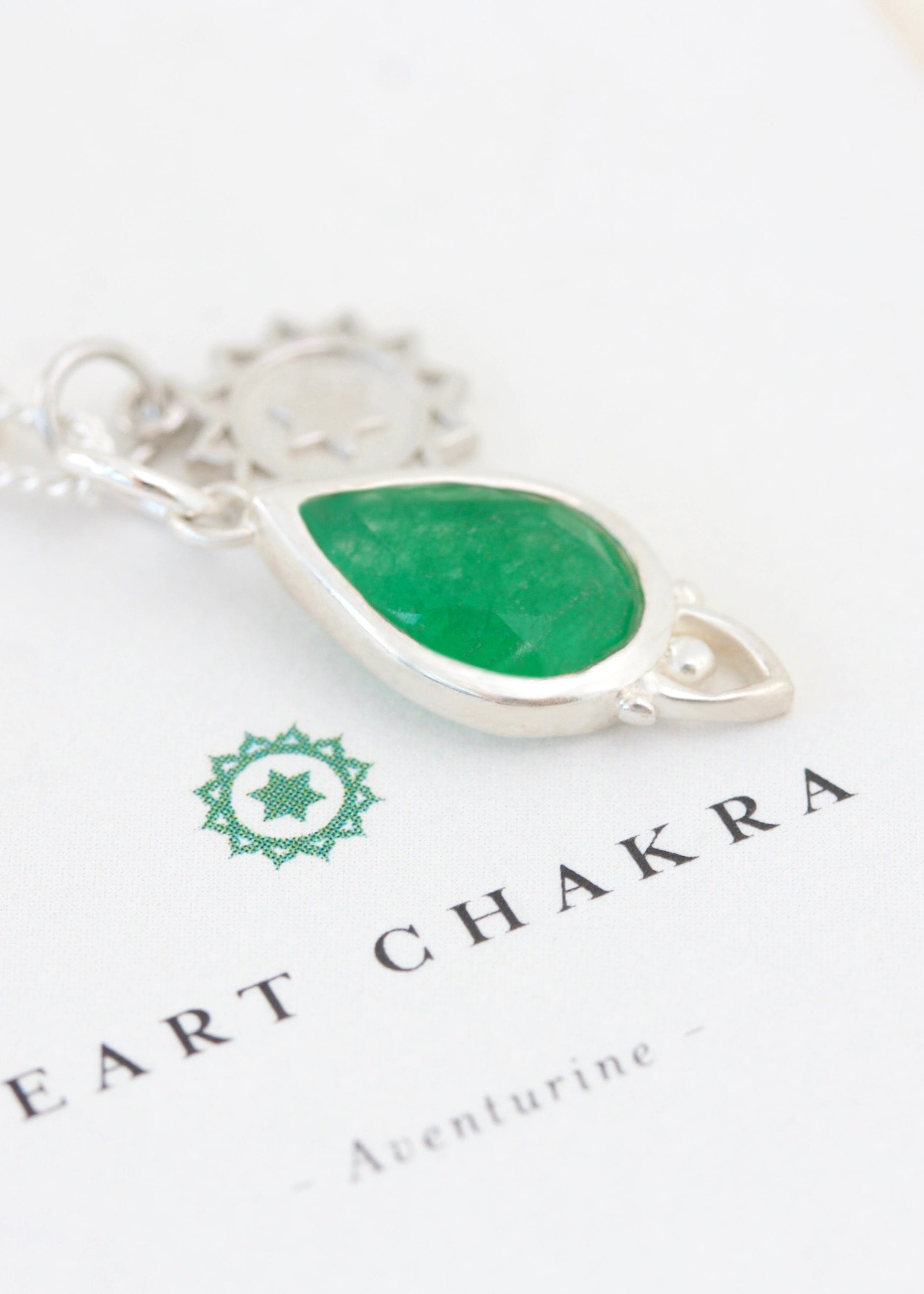 Heart Chakra Green Gemstone Crystal Spiritual Meditation Jewellery NZ
