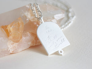 Leo Zodiac Star Sign Necklace in sterling silver. Jewellery from NZ.