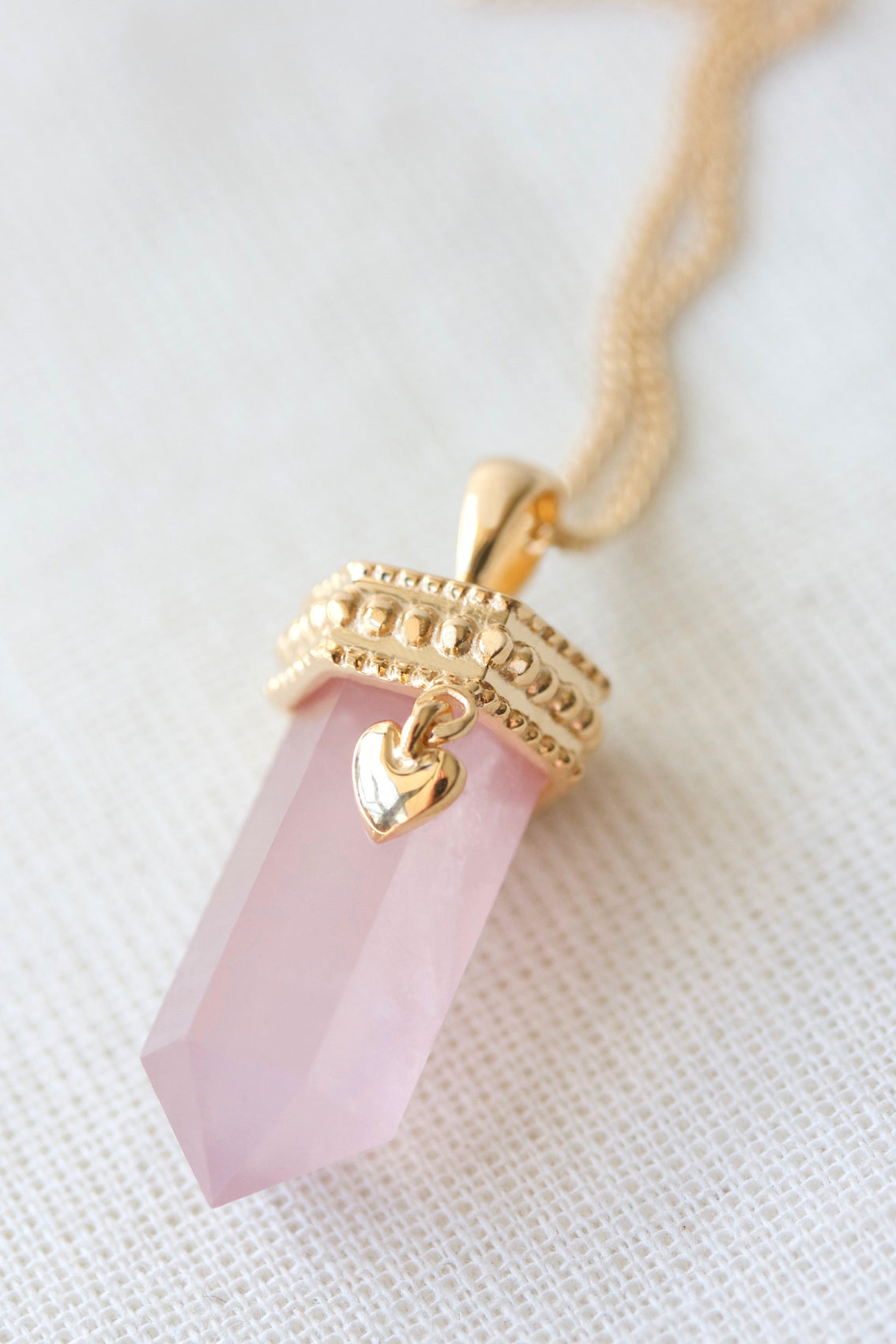 Rose Quartz Crystal raise your vibration