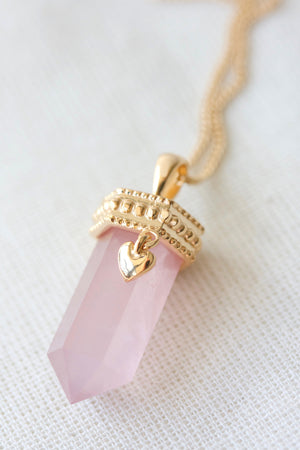 Rose Quartz Crystal raise your vibration