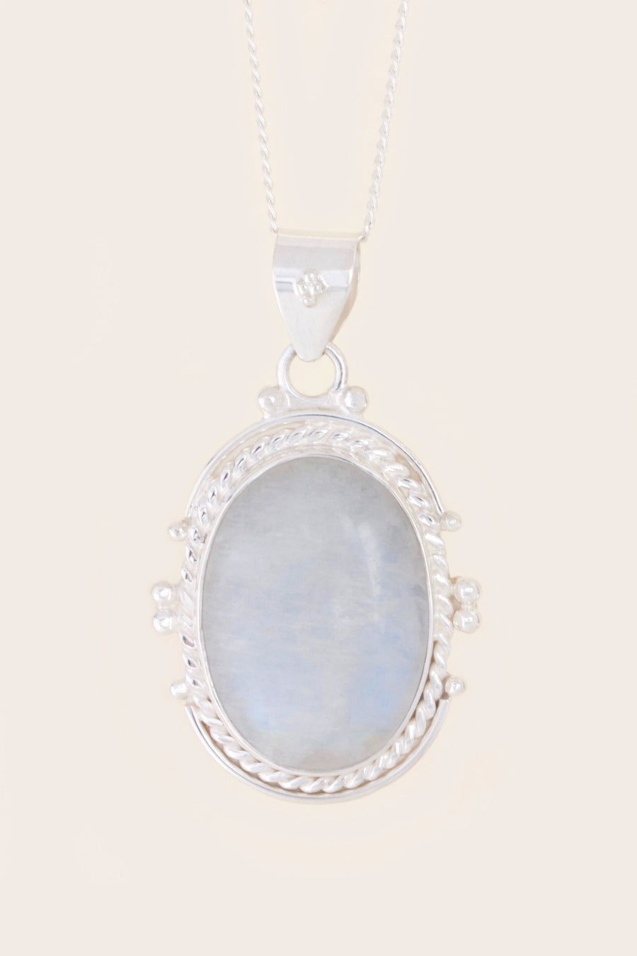 Marrakesh Moon Amulet - Silver