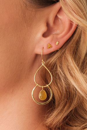 November Birthstone Stud Earrings Jewellery NZ