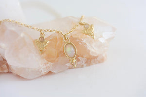 Be The Light Droplet Necklace - Gold