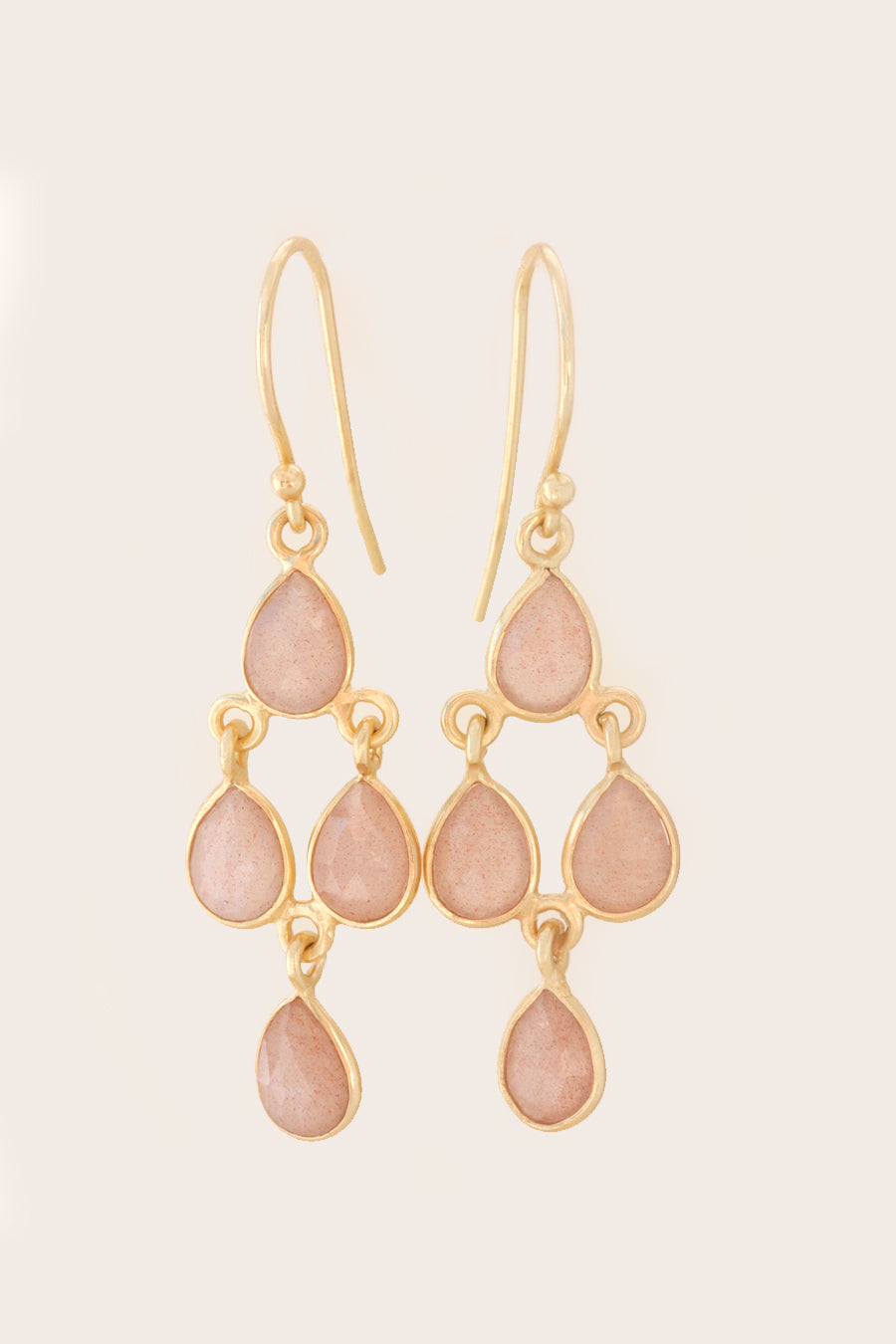 Agadir Earrings Gold Cloud Nine Jewels