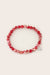 Red Root Grounding Chakra Bead Bracelet