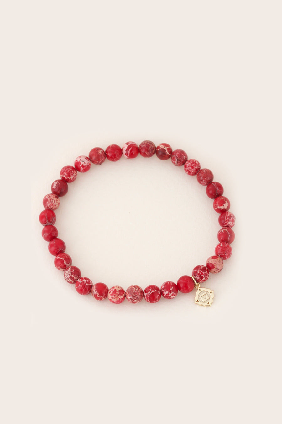 root red chakra gold bracelet jewellery NZ