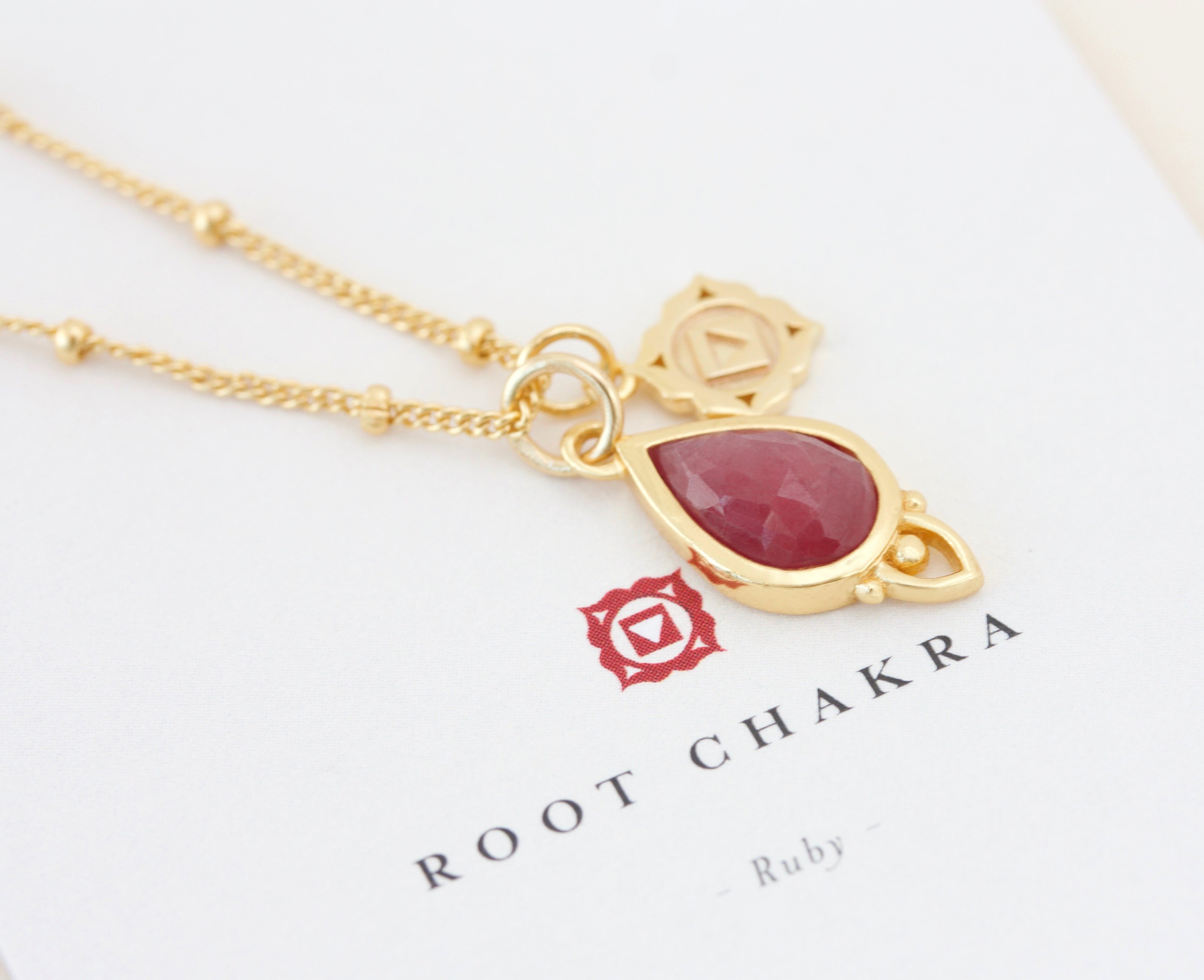 Root chakra necklace new arrivals