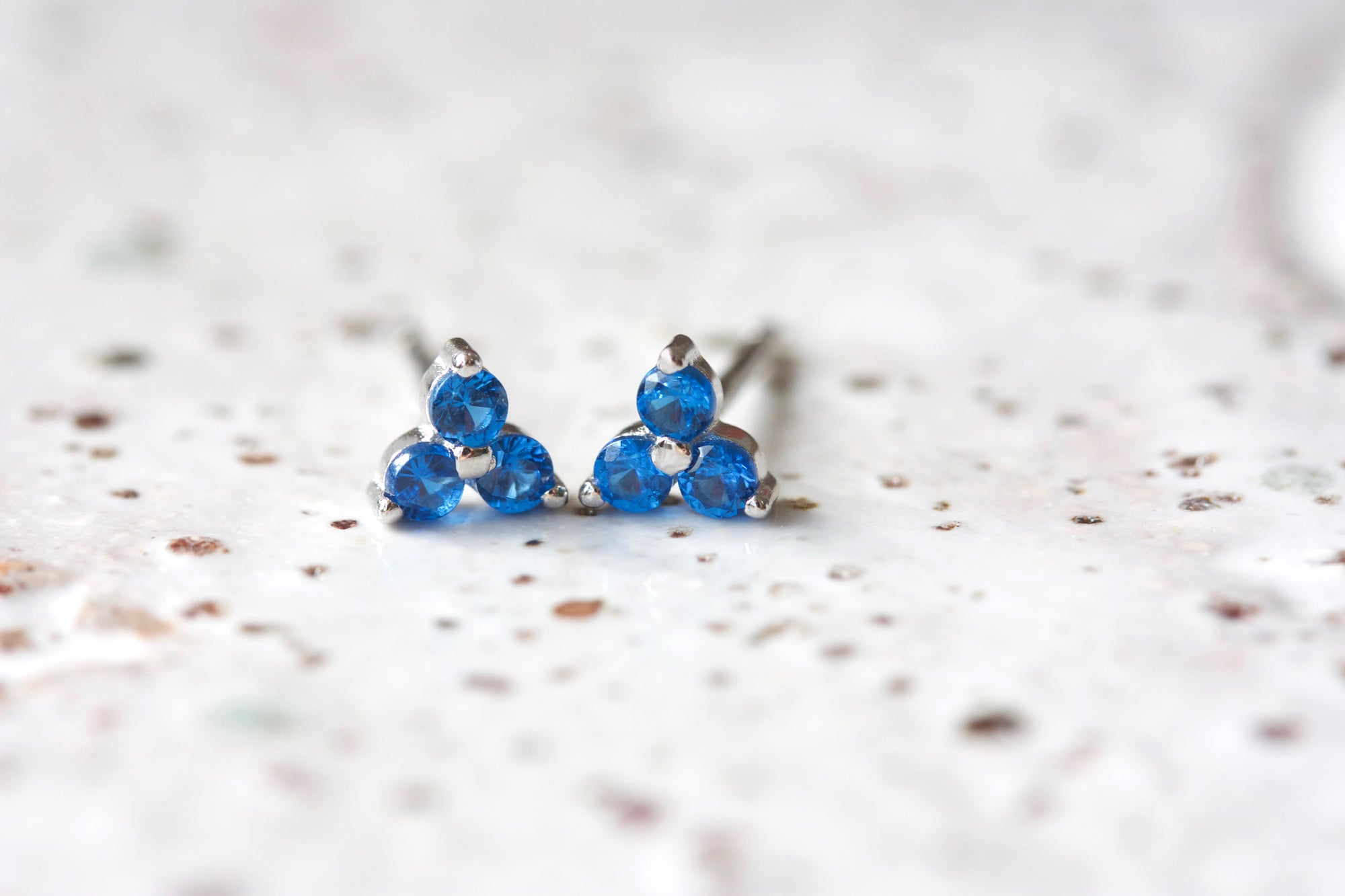 September Birthstone Stud Earrings Jewellery NZ