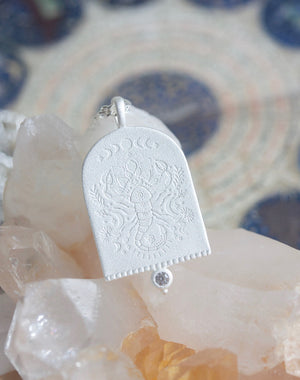 Scorpio Star Sign Necklace Zodiac in sterling silver Jewellery NZ