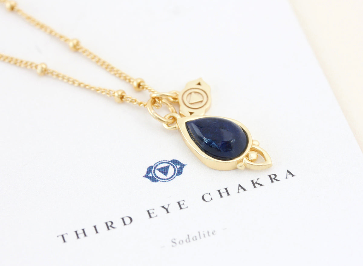 3rd eye chakra clearance necklace