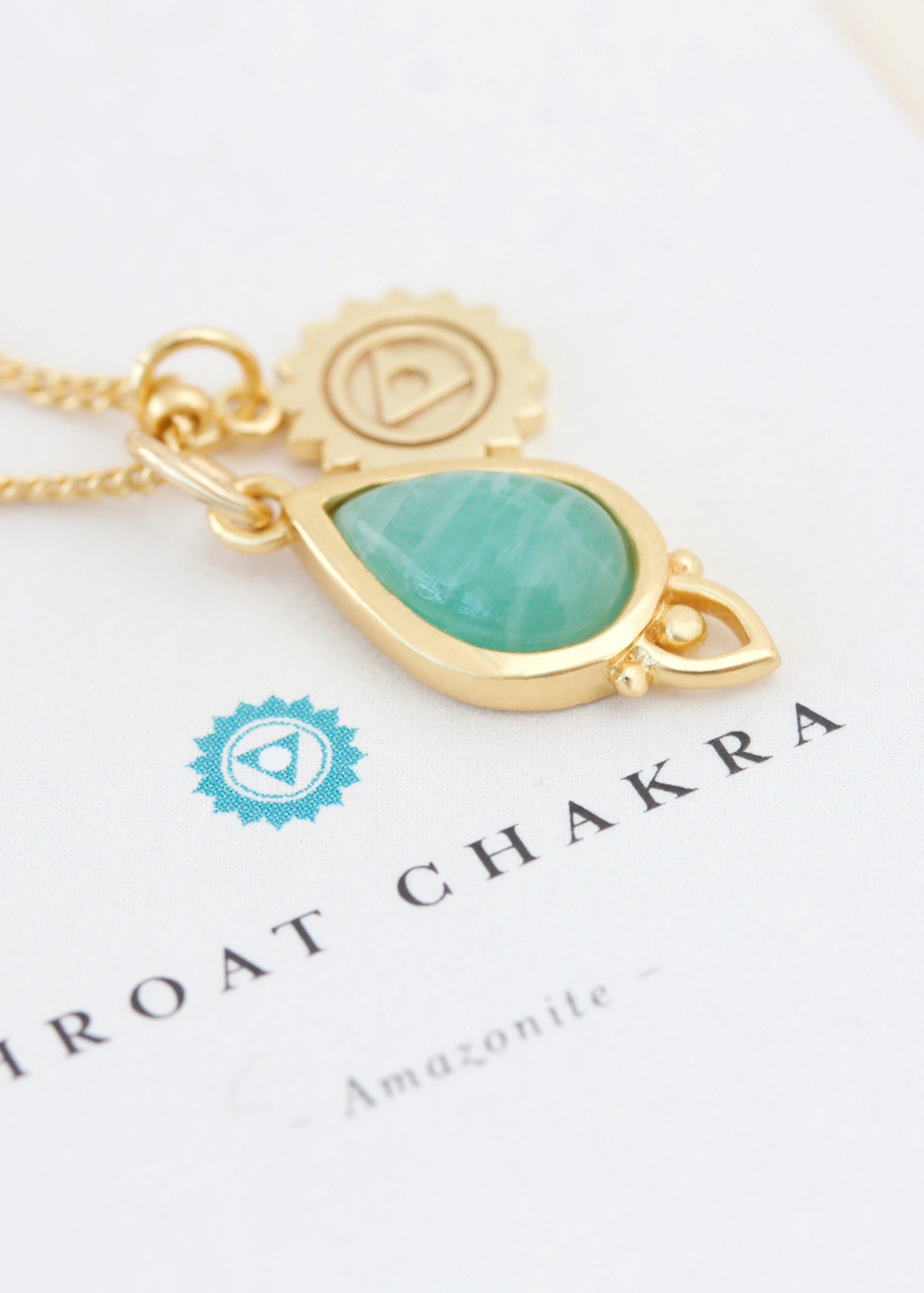Throat Chakra Spiritual Yoga Crystal Jewellery NZ