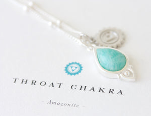 Throat Chakra Spiritual Yoga Crystal Jewellery NZ