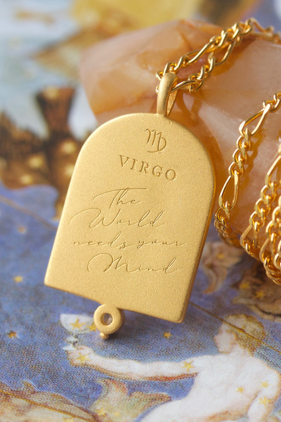 Star sign necklace virgo online