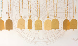 Gold Zodiac Star Sign Necklace Jewellery NZ